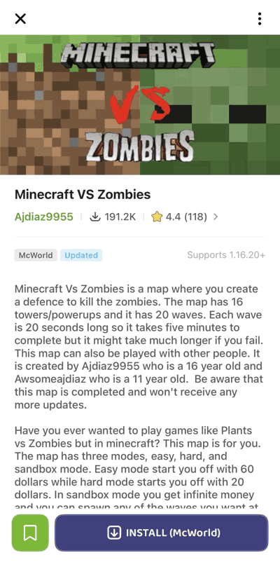 Minecraft Map